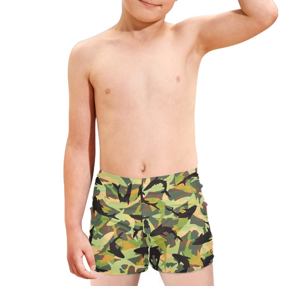JoyLamoria Boys' Quick Dry Swim Trunks - Lightweight Bathing Suits for Swimming, Beach & Pool - Comfortable Mesh Lining Boardshorts - Perfect for Summer Vacation & Water Sports