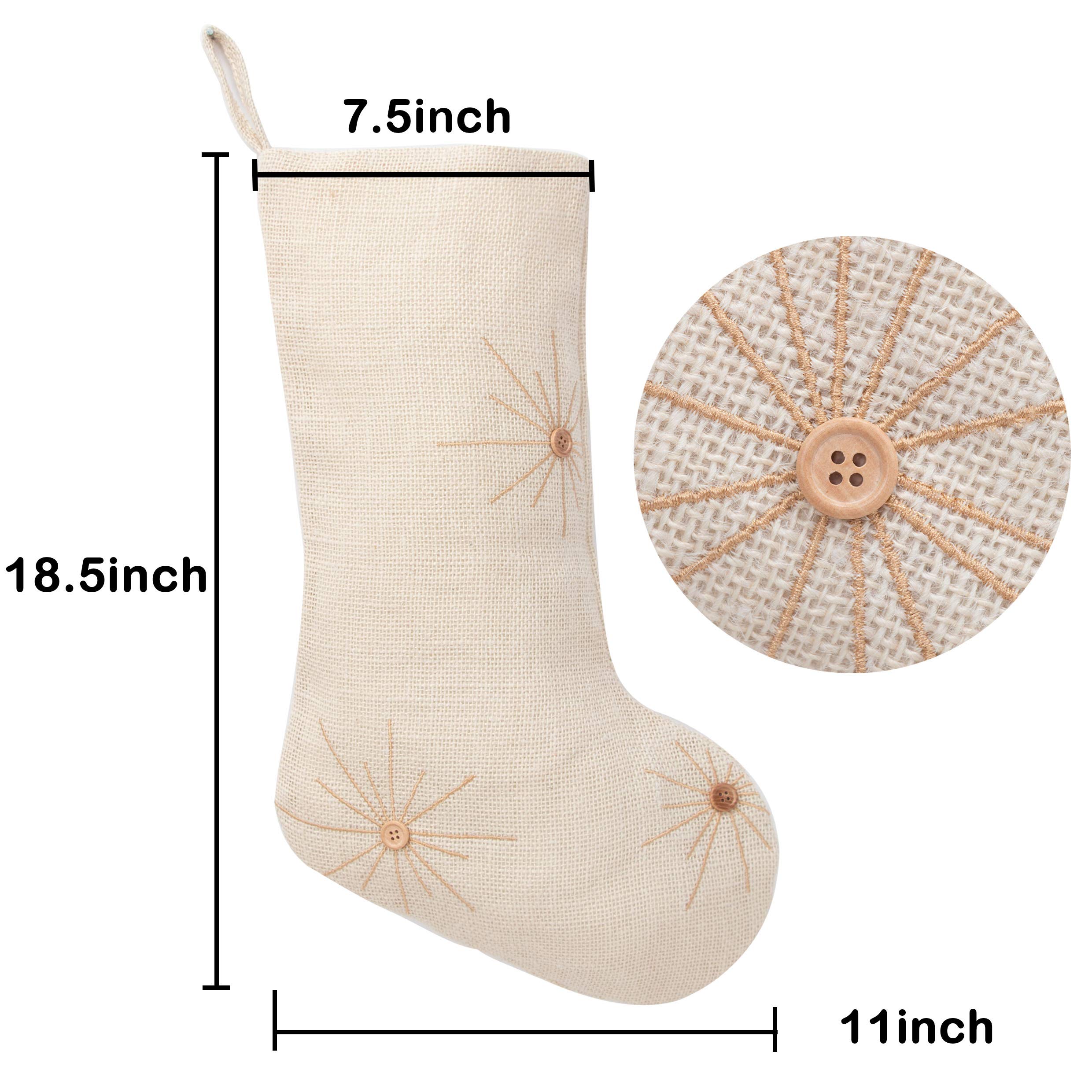 GEX 5-Pack Large Christmas Stockings - 18.5