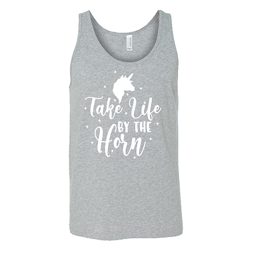 Unisex Take Life By The Horn Shirt - Motivational Graphic Tee for Men & Women - Perfect for Casual Wear, Gym, Workouts & Everyday Inspiration