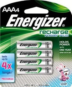 E2 Rechargeable 850mAh AAA Batteries 4-Pack - Long Lasting Power for Wireless Mice, Keyboards, Toys & Electronics