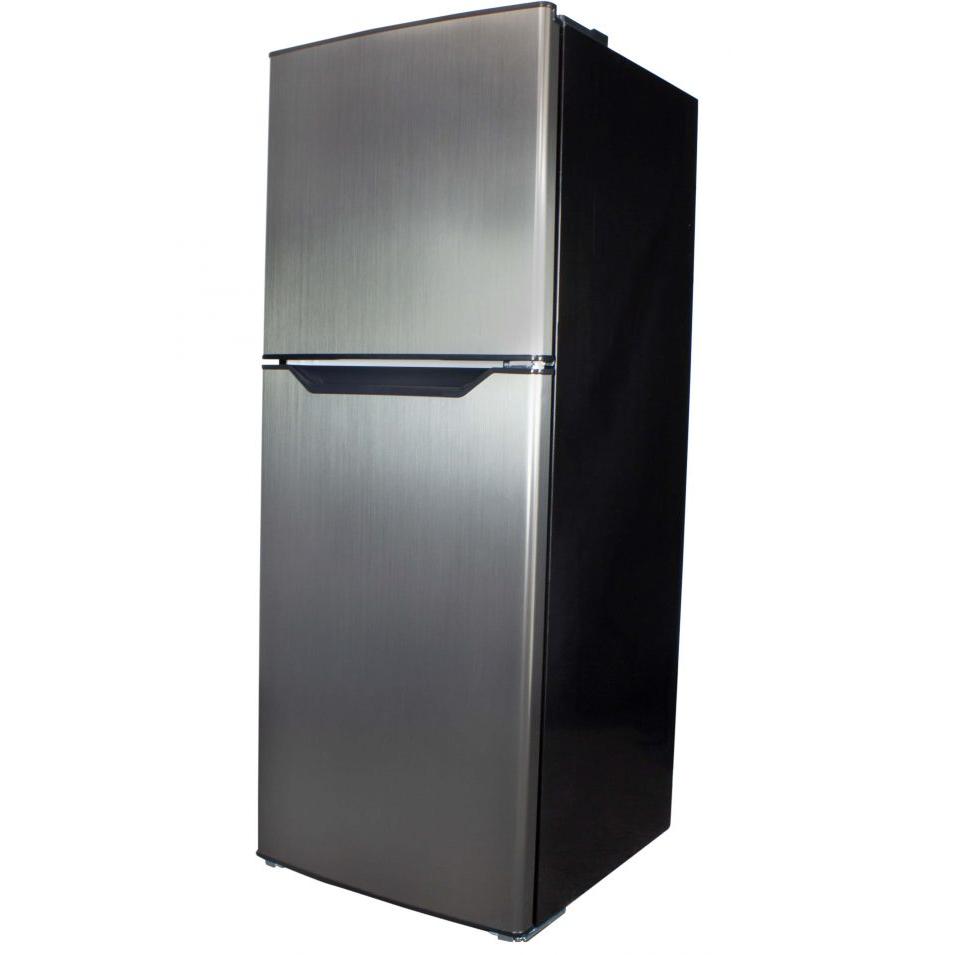 Danby 21-Inch Top Freezer Refrigerator, 7.0 cu ft Compact Fridge with Adjustable Shelves - DFF070B1BSLDB - Perfect for Dorms, Apartments, Offices & Small Spaces