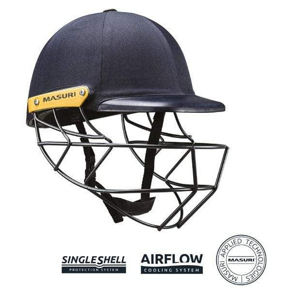 Masuri Original Legacy Plus Steel Cricket Helmet - Premium Protective Gear for Cricket Players - Perfect for Practice, Matches & Training Sessions