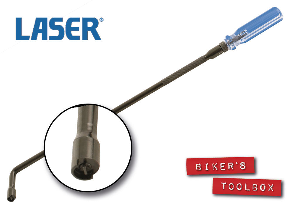 Laser Carburetor Air Fuel Mixture Adjustment Tool - Professional Carb Tuning Kit for Motorcycle, ATV, Dirt Bike - Perfect for Engine Performance Tuning & Maintenance
