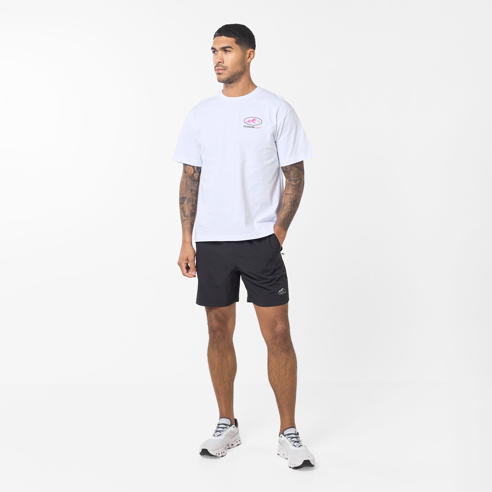 2 Pack Men's Athletic Club T-Shirts - Breathable Cotton Tees for Gym & Casual Wear | Black & White | Perfect for Workouts, Running & Everyday Comfort