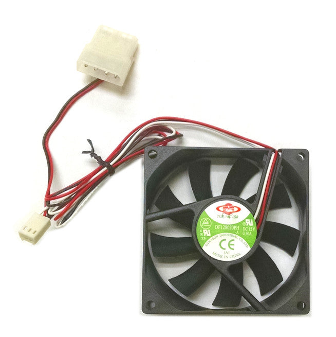 80x80x20mm High Speed Cooling Fan 12V DC - 3/4 Pin Combo for PC Case, CPU Cooler & Electronics - Quiet & Durable DF128020PH - Perfect for Gaming Rigs, Servers & Home Appliances