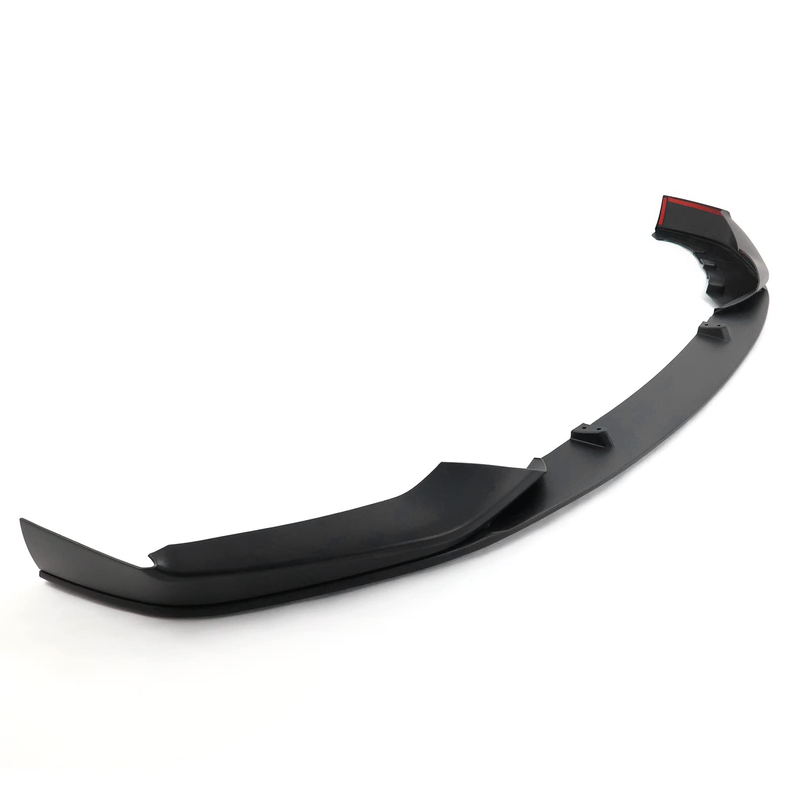 IKON MOTORSPORTS Front Bumper with MP Style PP Splitter Spoiler for 2017-2020 BMW 5 Series G30 M Sport | Body Kit Valance Chin Diffuser | Enhances Aerodynamics & Sporty Look for Street Racing & Car Shows