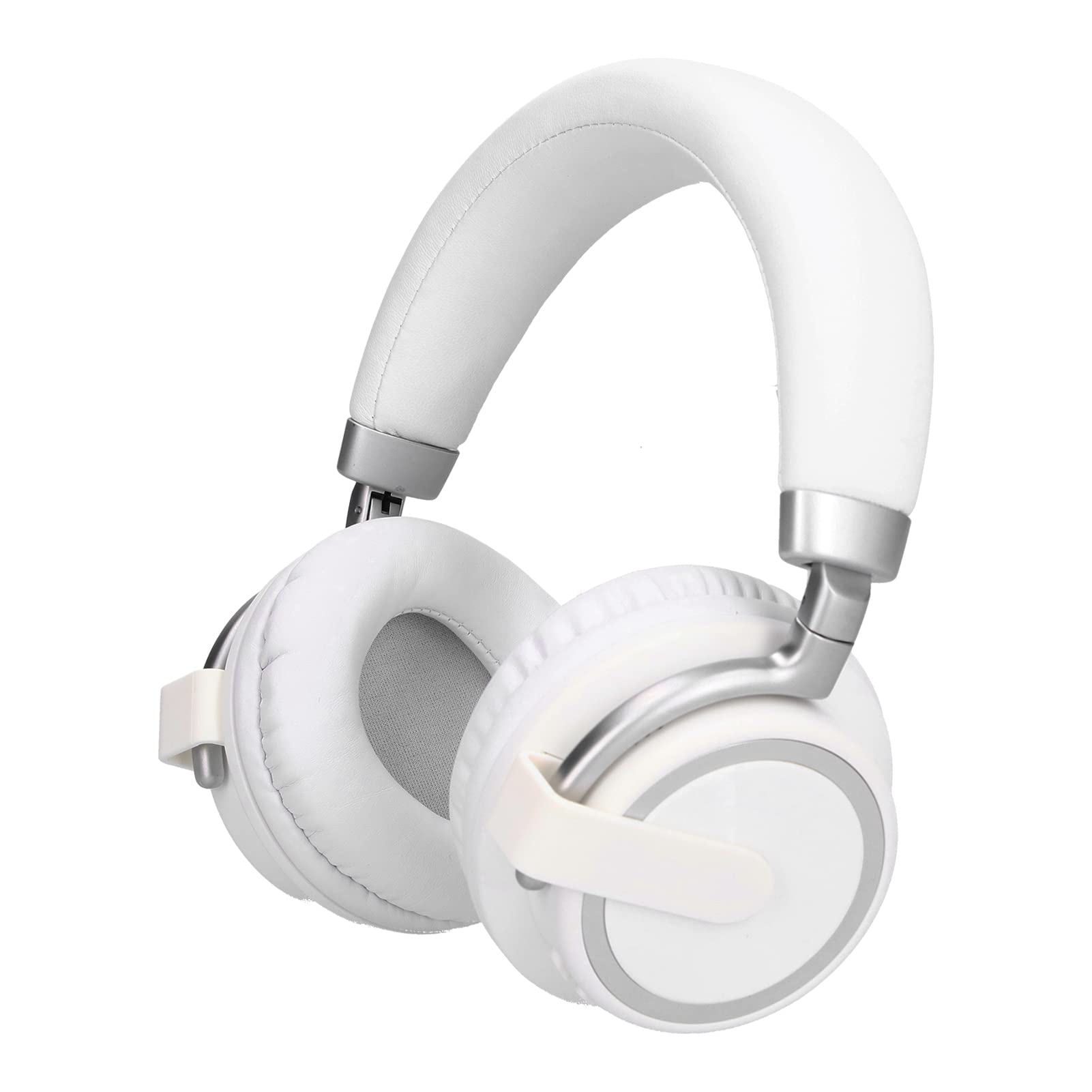 GOWENIC On-Ear Bluetooth Headphones with Active Noise Cancelling, Deep Bass Wireless Over-Ear Headset for Travel, Home & Office (TM-703) - Perfect for Commuting, Work Calls & Music Listening