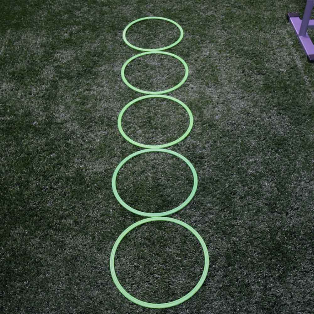 XLR8 Agility Rings - Speed Training Cones for Soccer, Football & Fitness Drills - Perfect for Athletes, Kids & Outdoor Sports Practice