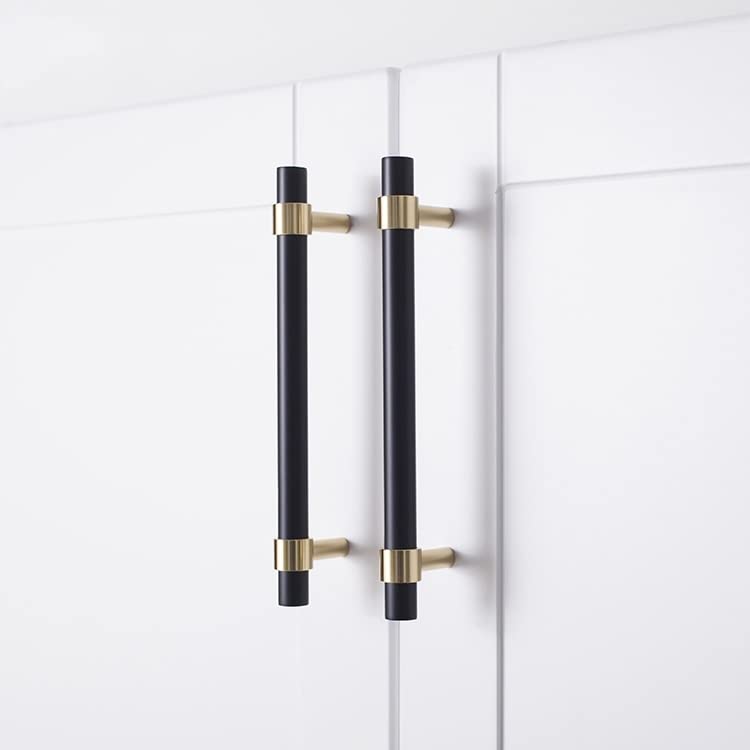 Nordic Brass Door Handles & Knobs - Wardrobe & Cabinet Hardware for Home Decor