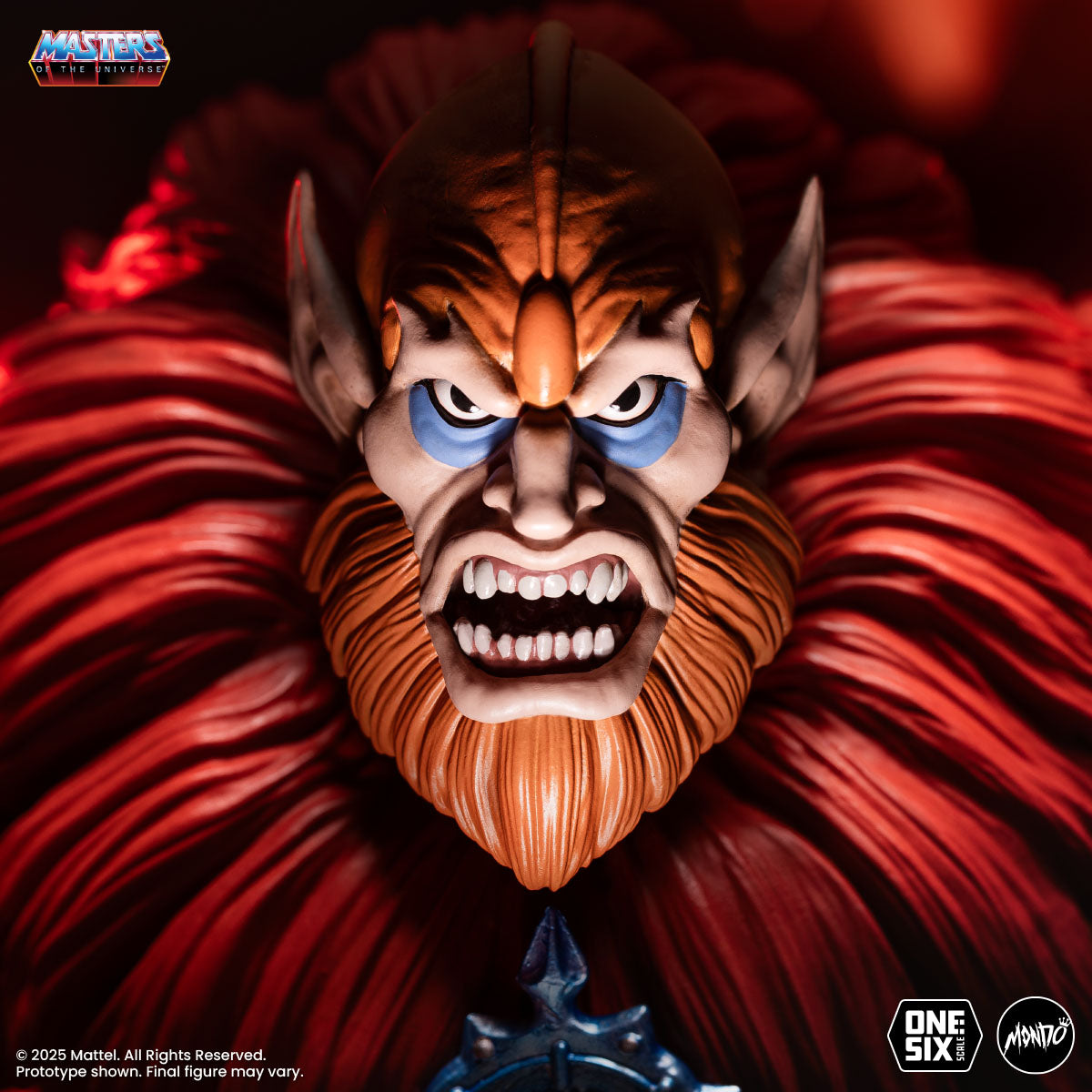 Masters of the Universe Beast Man 1/6 Scale Action Figure - Classic Variant Collectible Toy for Display & Play | Perfect for Fans, Collectors, and Home Decor
