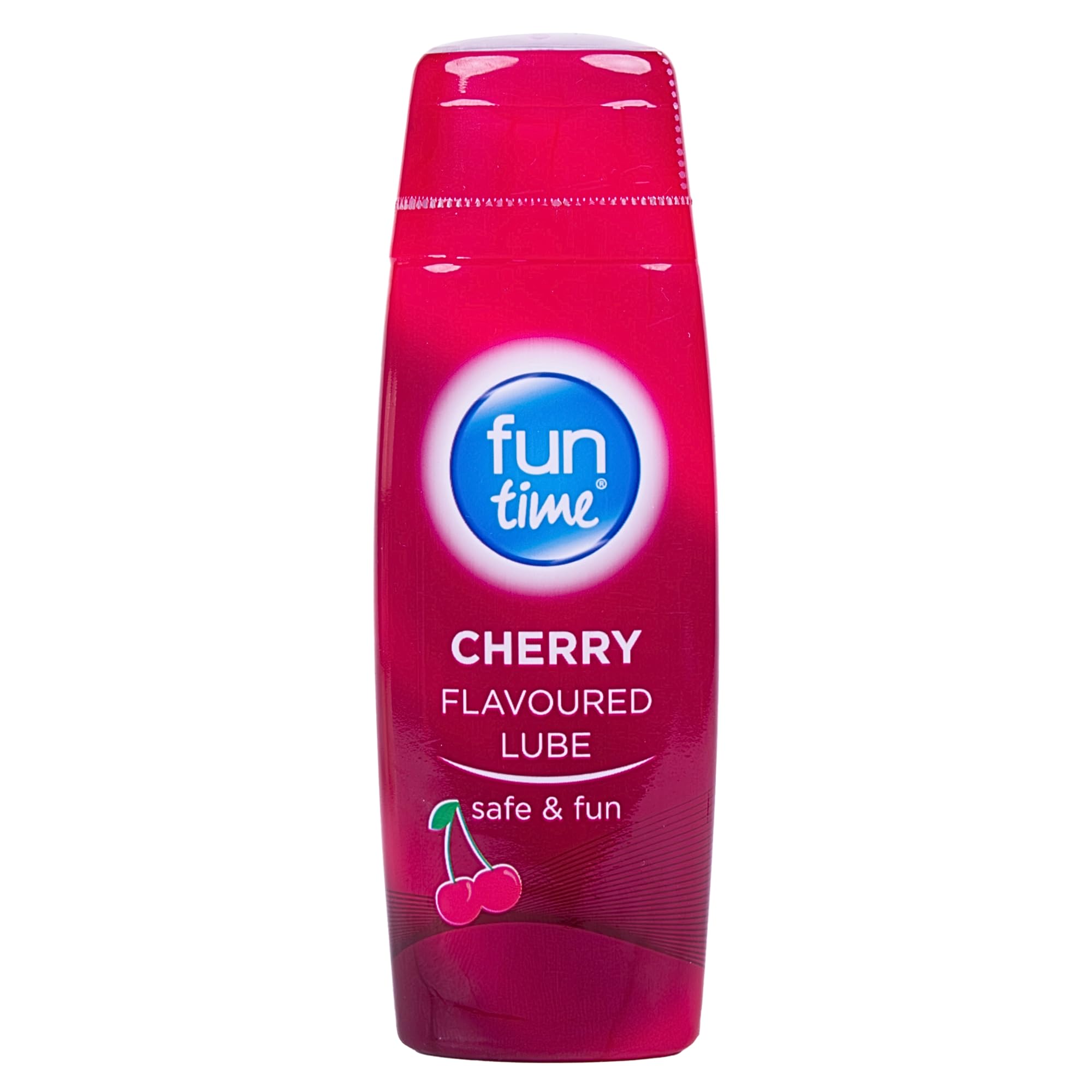 Cherry Flavored Edible Water-Based Sex Lube - 75ml Pleasure Gel for Couples, Intimacy & Sensual Massage - Fun Play Time Lubricant for Enhanced Pleasure & Comfort