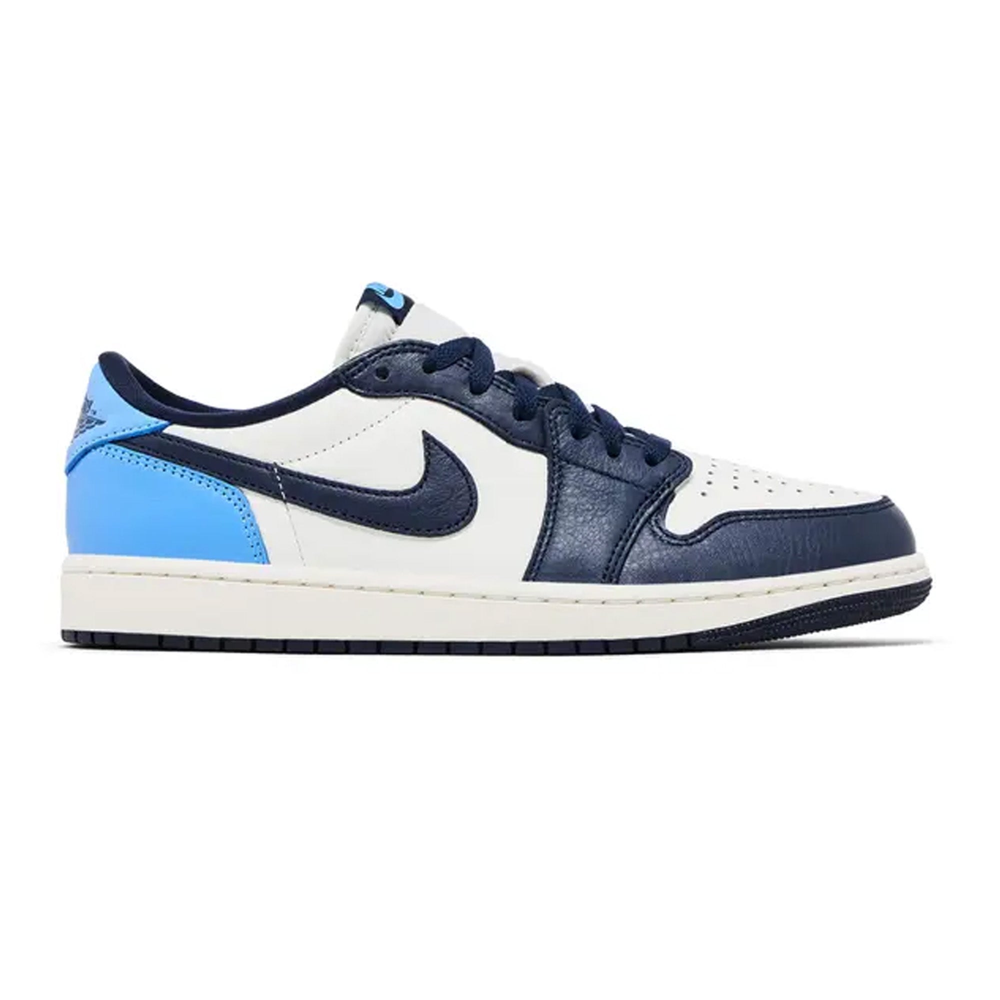Air Jordan 1 Low OG 'Obsidian UNC' Sneakers (2025) - Men's Basketball Shoes for Casual Wear & Street Style