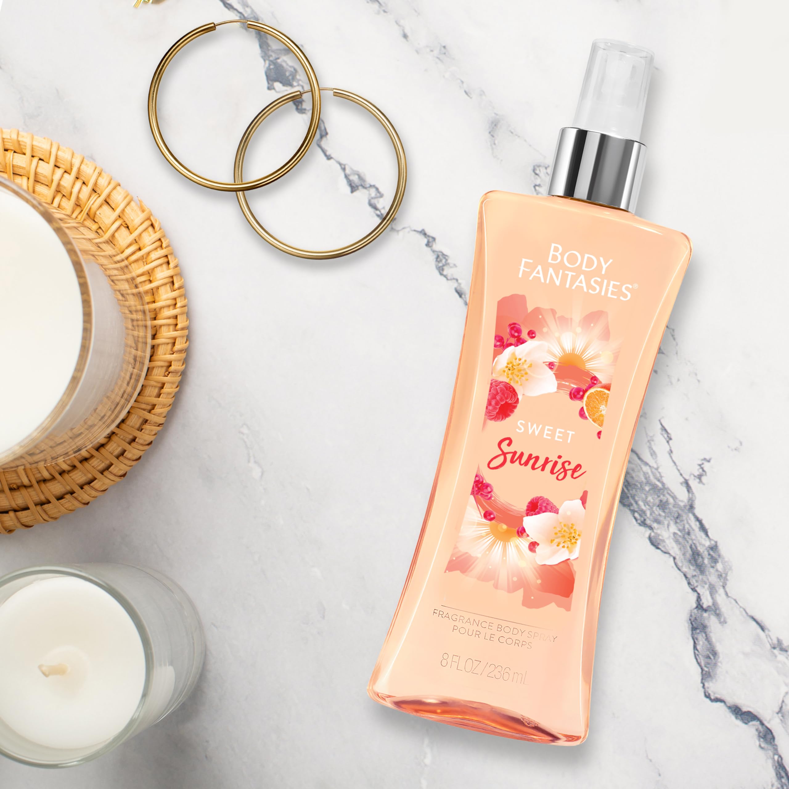 Body Fantasies Twilight Mist Fragrance Body Spray for Women & Girls – 236ml Long-Lasting Floral Perfume Mist, Alcohol-Free | Perfect for Daily Wear, Work, and Special Occasions