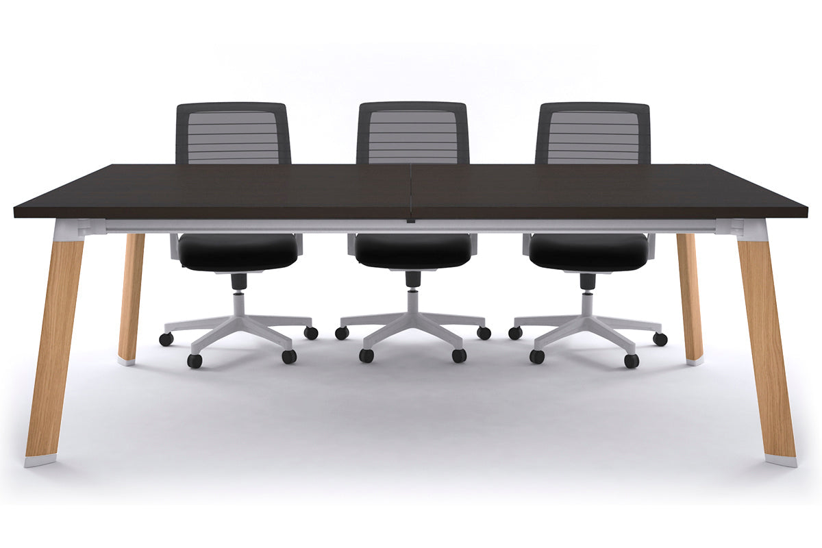 Adjustable Switch Meeting Room Table 2400L x 1200W - Modern Conference Table for Office Meetings & Collaborative Workspaces