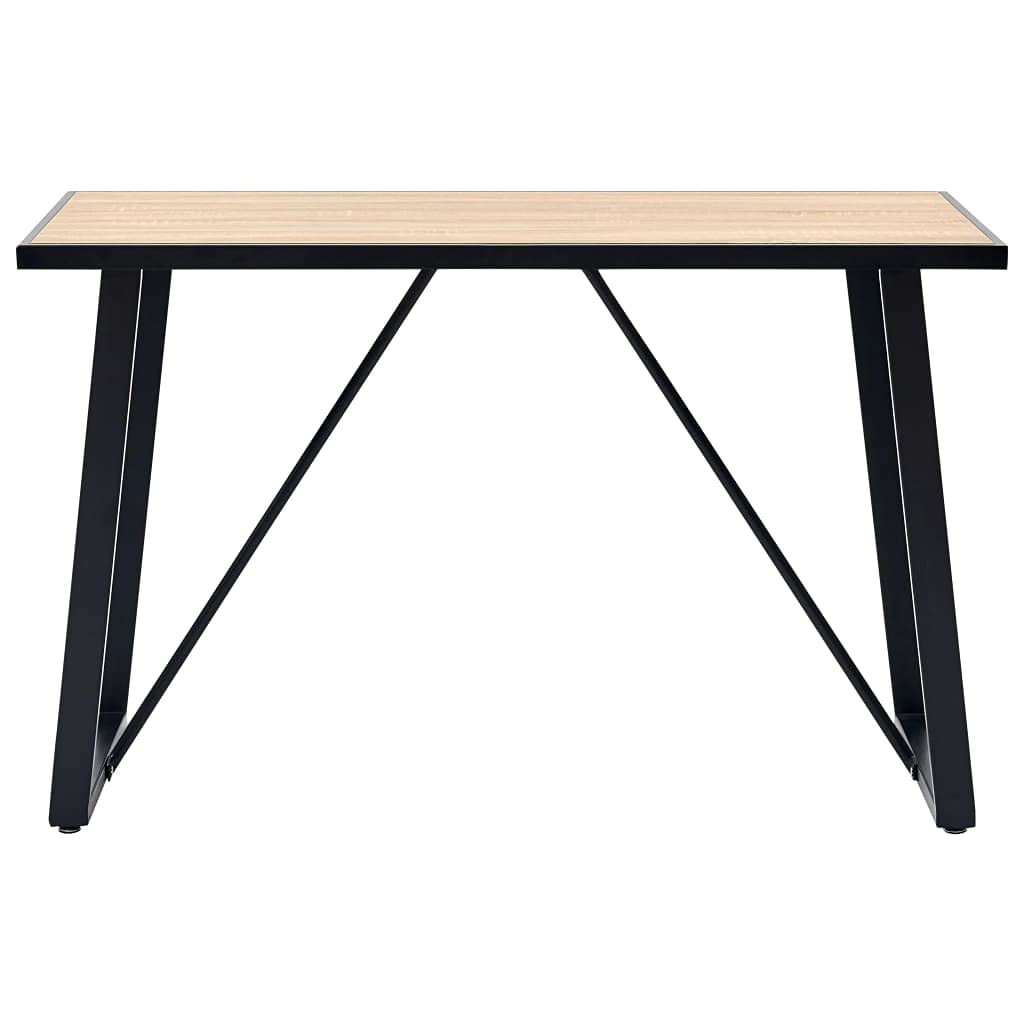 Solid Oak Dining Table & Coffee Table - 47.2