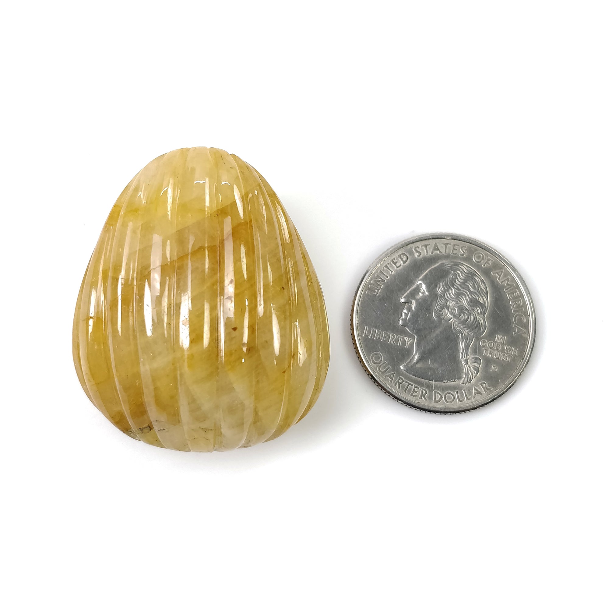 Natural Untreated Burmese Yellow Sapphire Gemstone Carving - 464.60cts, 37x31mm Uneven Shape Pair for Jewelry Making & Collectors | Handcrafted Gemstone Carvings for Rings, Pendants & Luxury Gifts