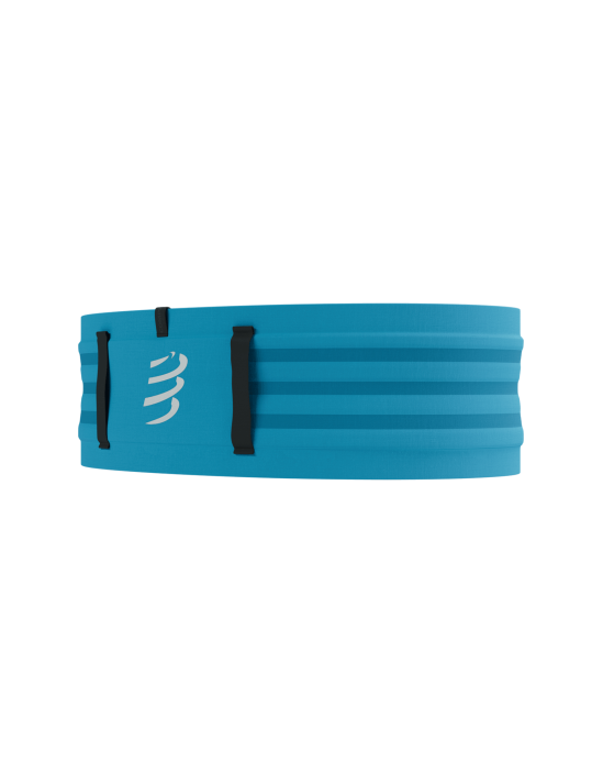 Compressport Unisex Free Belt Pro - Lightweight Running Belt for Men & Women, Hawaiian Ocean Design - Perfect for Jogging, Hiking & Outdoor Activities