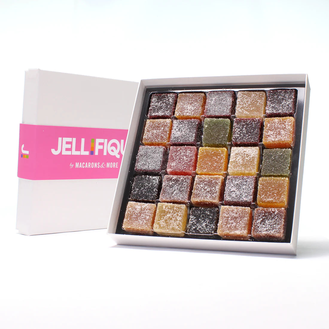 Signature Box of 25 Assorted Flavor Jelly Candies - Perfect for Birthday Parties, Halloween Treats & Office Snacks