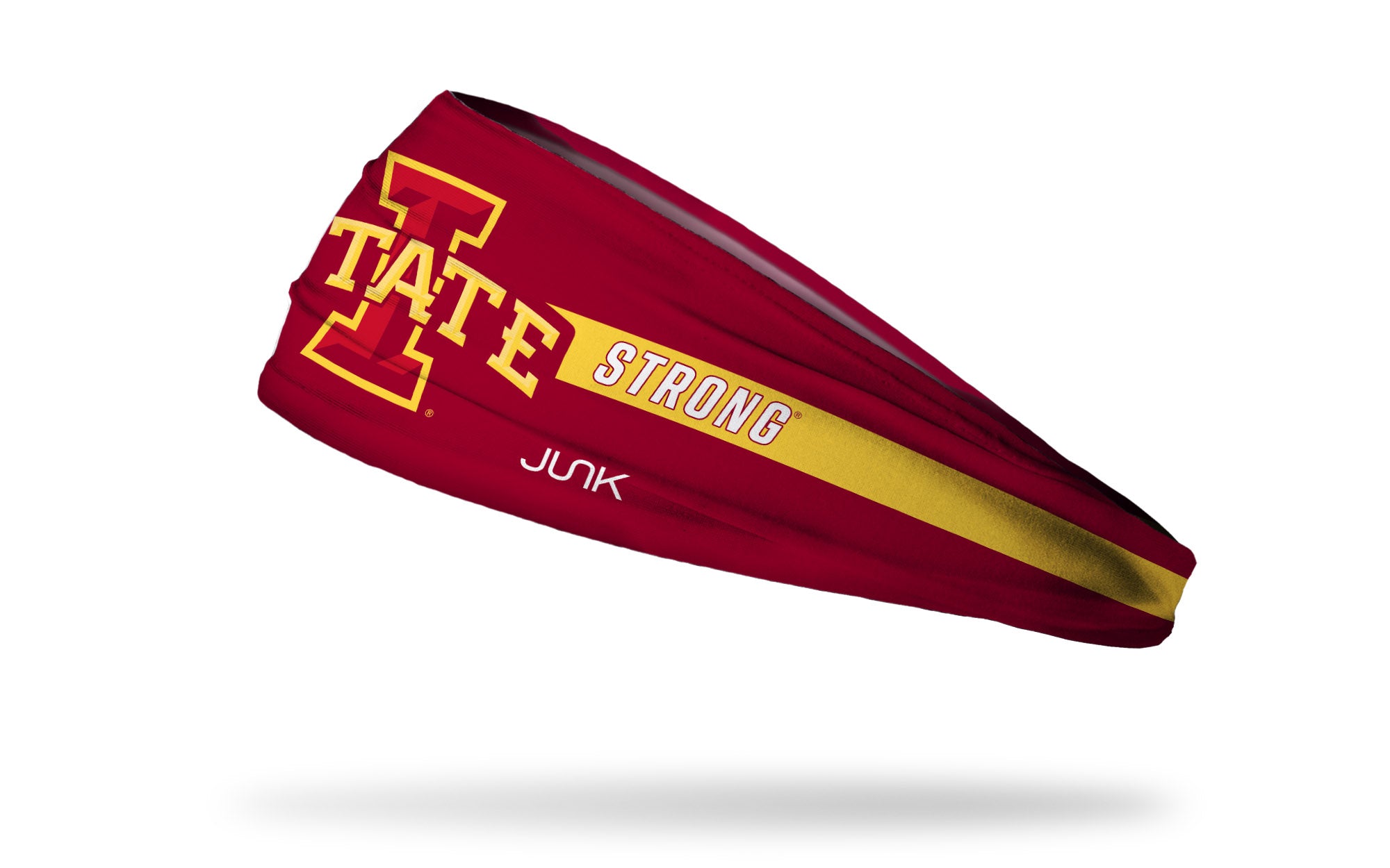 Iowa State University Stripe Farm Strong Big Bang Lite Headband - Comfortable Adjustable Headwear for Sports, Workouts, and Everyday Use