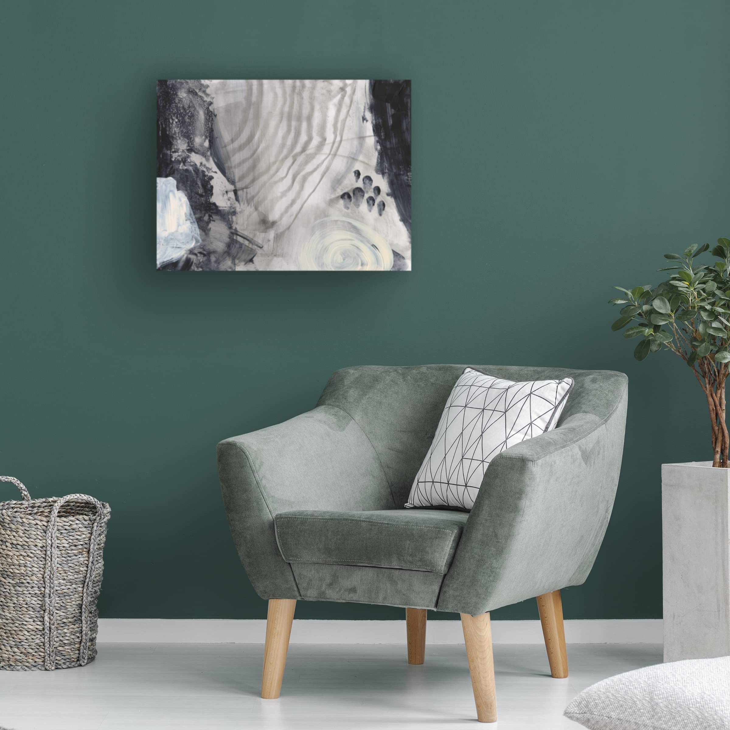 Trademark Fine Art 'Astral Plane III' Canvas Wall Art Painting by Jacob Green - Modern Abstract Home Decor for Living Room, Bedroom & Office