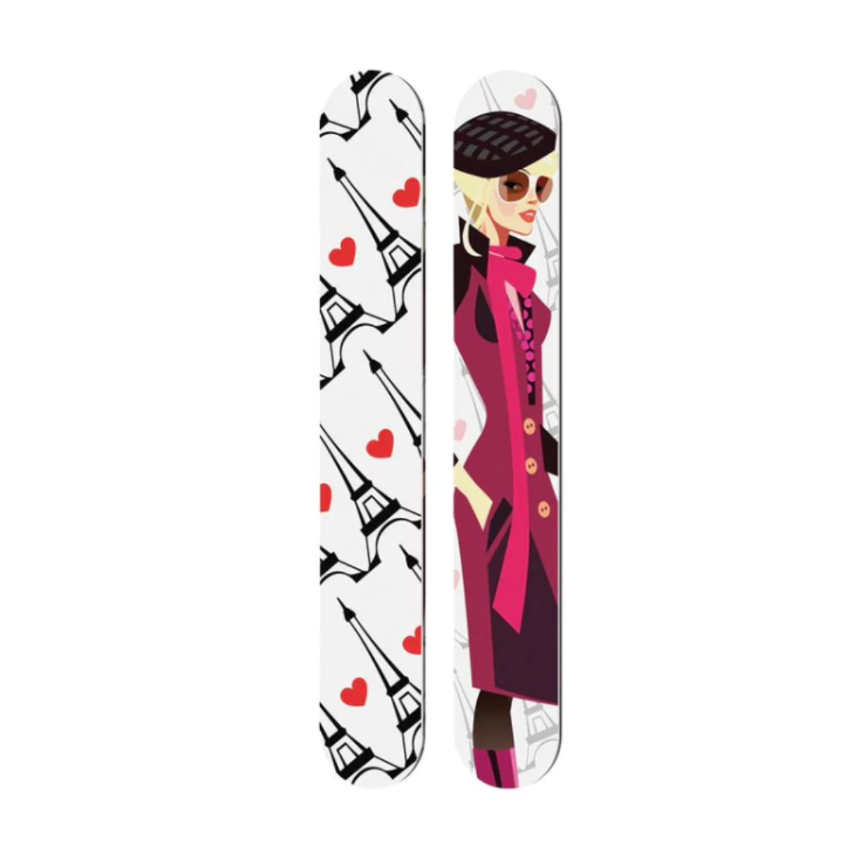 4-in-1 Nail File Set with Translucent Case - Professional Manicure Kit for Home & Travel | Smooth Filing, Buffing, Shining & Cleaning | Perfect for Nail Salons, DIY Nail Care & Gifts