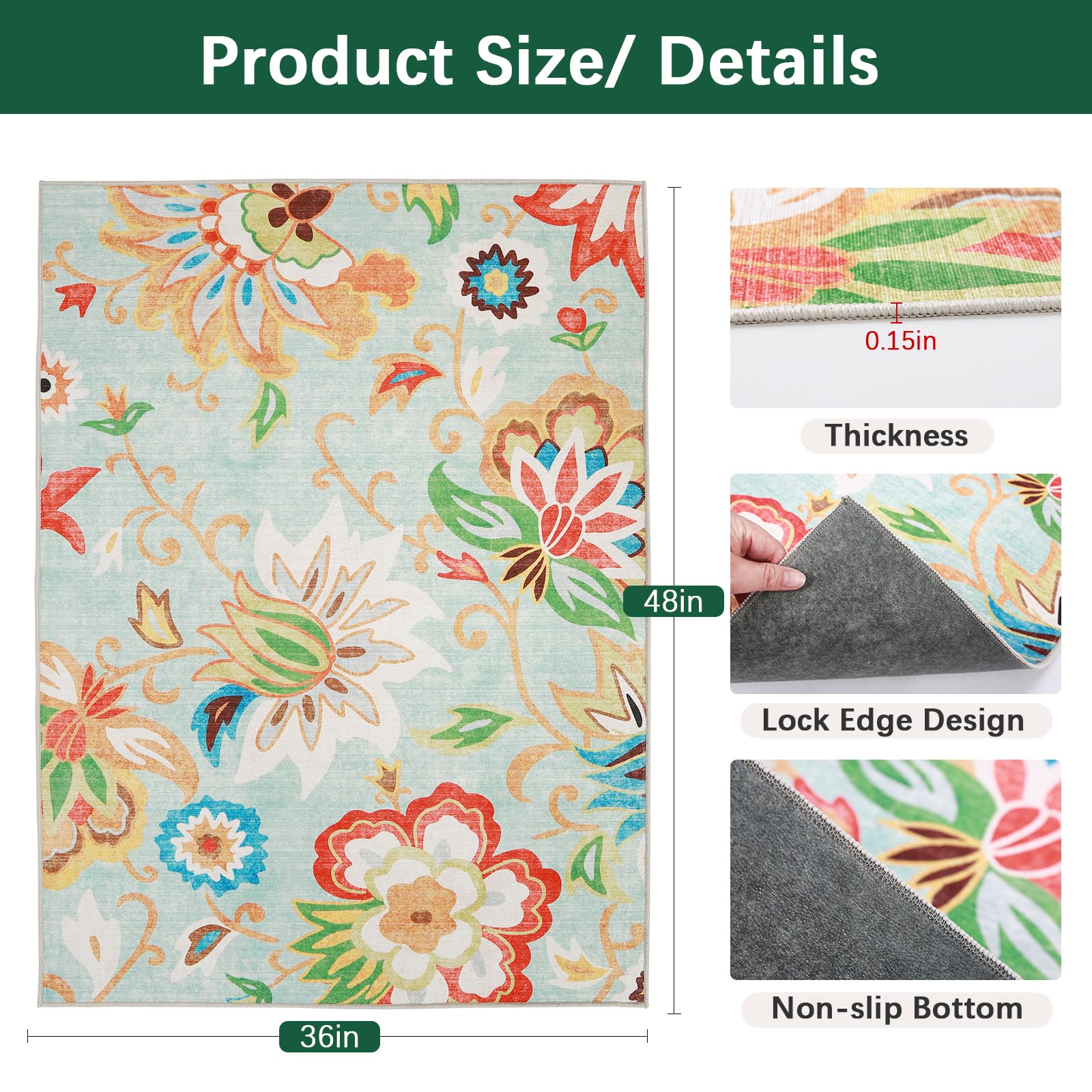 Premium Office Chair Mat for Hardwood & Tile Floors - 36