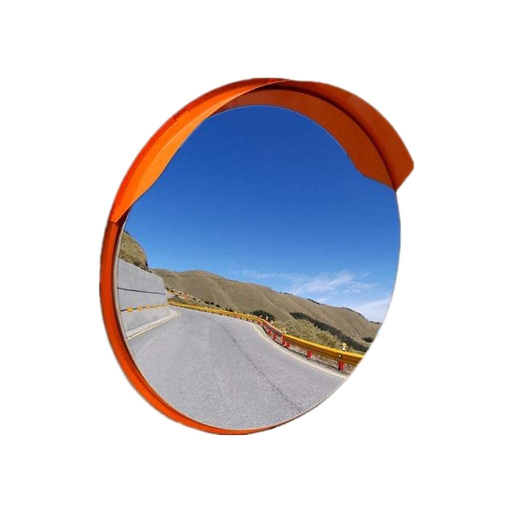 60CM Convex Safety Mirror - Wide Angle Traffic Mirror for Outdoor Use, Durable & Undeformed Spherical Design - Perfect for Parking Lots, Driveways, Warehouses & Blind Spot Visibility
