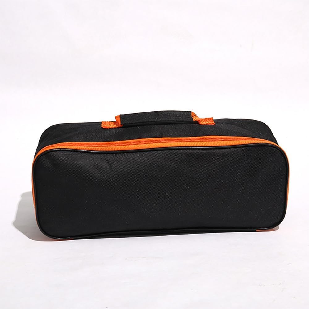 Durable Waterproof Oxford Tool Bag - Large Portable Zipper Pouch for Organizing Small Metal Tools | Perfect for Electricians, DIY Projects & Construction Work