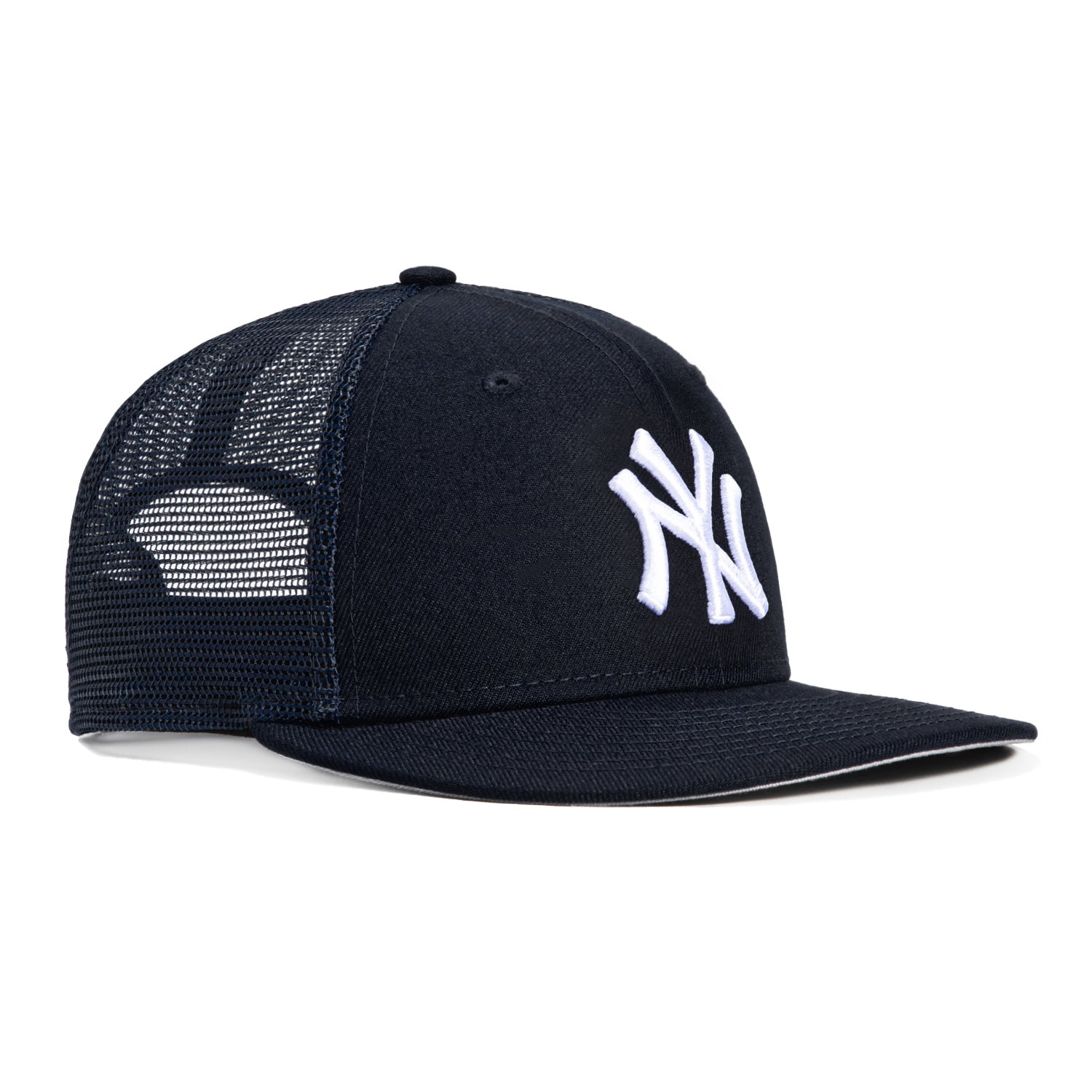 New Era 9Fifty Low Profile New York Yankees Snapback Baseball Cap - Navy Blue Adjustable Hat for Men & Women - Perfect for Baseball Games, Streetwear & Casual Outfits