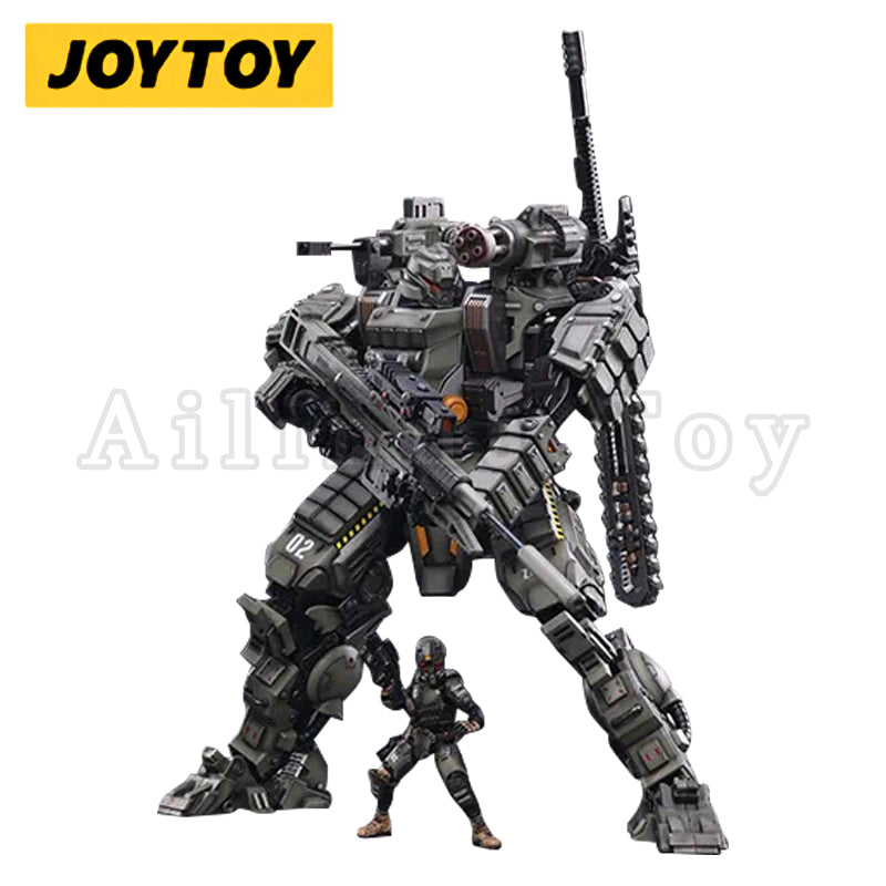JOYTOY 1/18 Scale New Zeus Mecha Action Figure - Heavy Firepower Collectible Model for Display & Combat Scenes | Perfect for Anime Fans & Toy Collectors