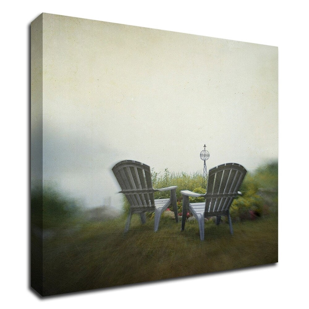 Being Present in the Moment by Dawn D. Hanna - Premium Canvas Wall Art Print - Ready to Hang - Inspirational Home & Office Decor for Mindfulness & Meditation Spaces