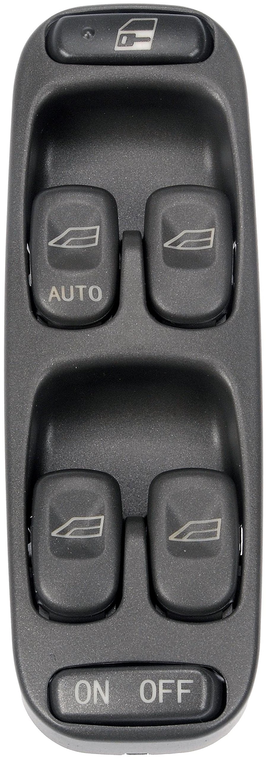 Dorman 901-550 Front Driver Side Power Window Switch 6 Button - Compatible with Volvo S60 S80 XC70 XC90 - Easy DIY Installation for Smooth Window Operation