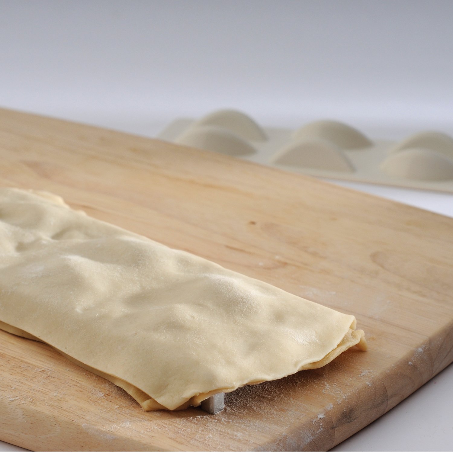 Norpro Pierogi Maker with Plastic Press - 7 oz Dough Press for Homemade Dumplings, Perfect for Polish, Ukrainian & Russian Cuisine - Great for Family Cooking & Holiday Meals