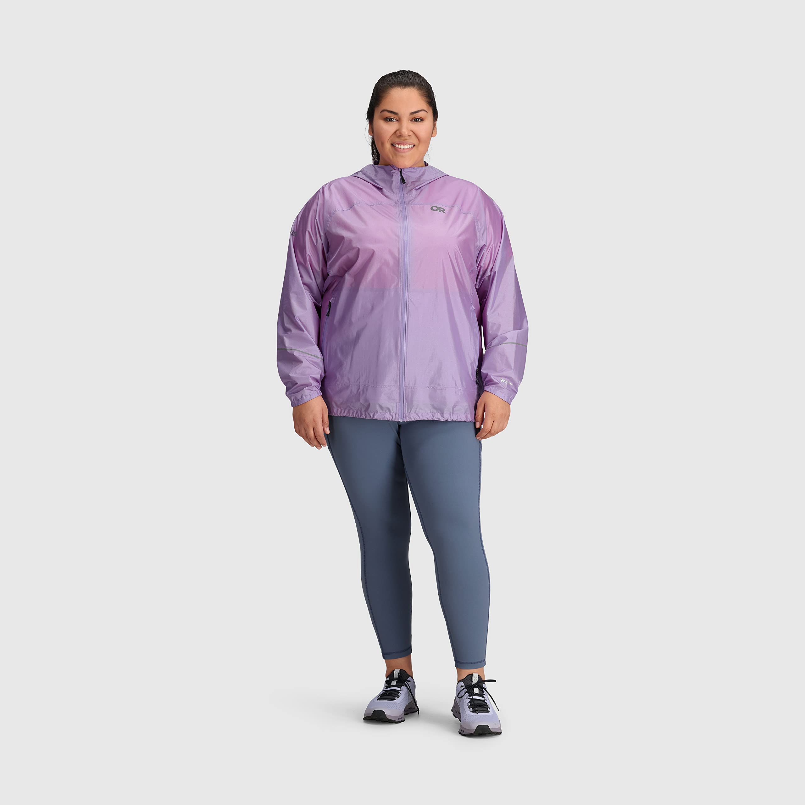 Women's Windbreaker Jacket - Lightweight & Waterproof for Hiking & Travel