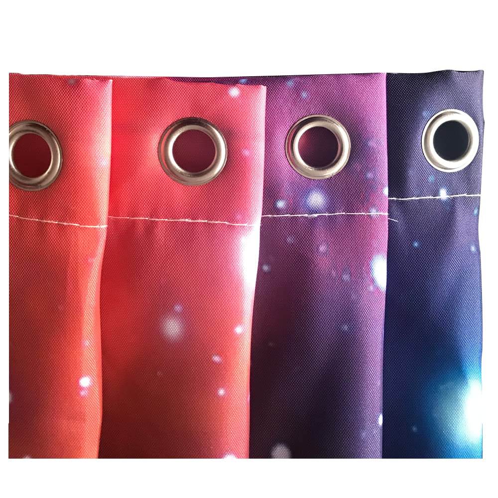 Non-Slip Unicorn Shower Curtain Set for Kids - Memory Foam Bath Mat, Funny Cartoon Rainbow Bathroom Decor with Hooks (69x70 Inches) - Perfect for Boys & Girls Bathroom, Nursery, and Kids' Restroom Accessories
