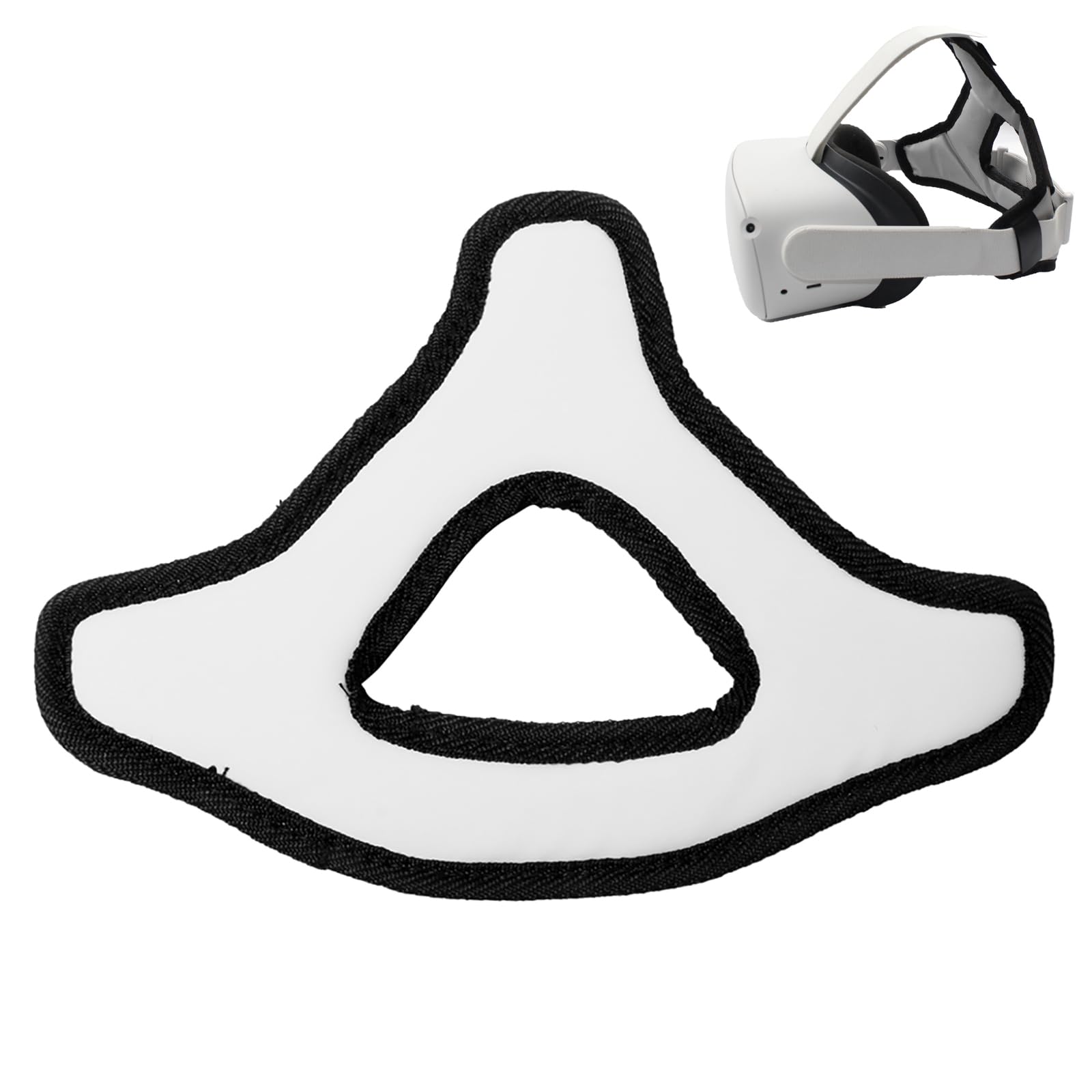 LICHIFIT Comfortable Foam Head Cushion & Strap Pad for Oculus Quest 2 VR Headset - Enhanced Comfort for Long Gaming Sessions, VR Workouts & Immersive Experiences