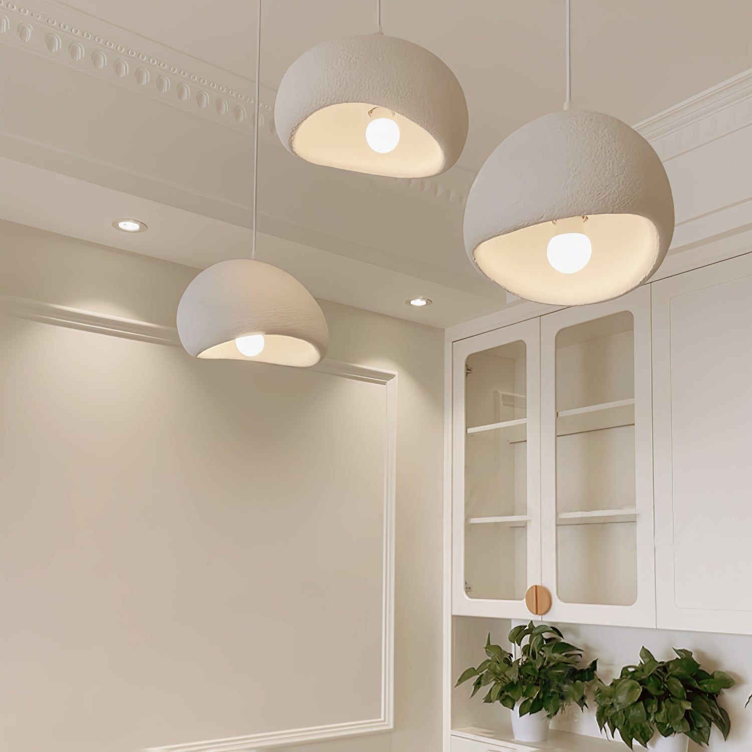 Modern Cloud Pendant Light Fixture - Stylish Hanging Ceiling Lamp for Living Room, Bedroom & Dining Area - Perfect for Home Decor and Ambient Lighting