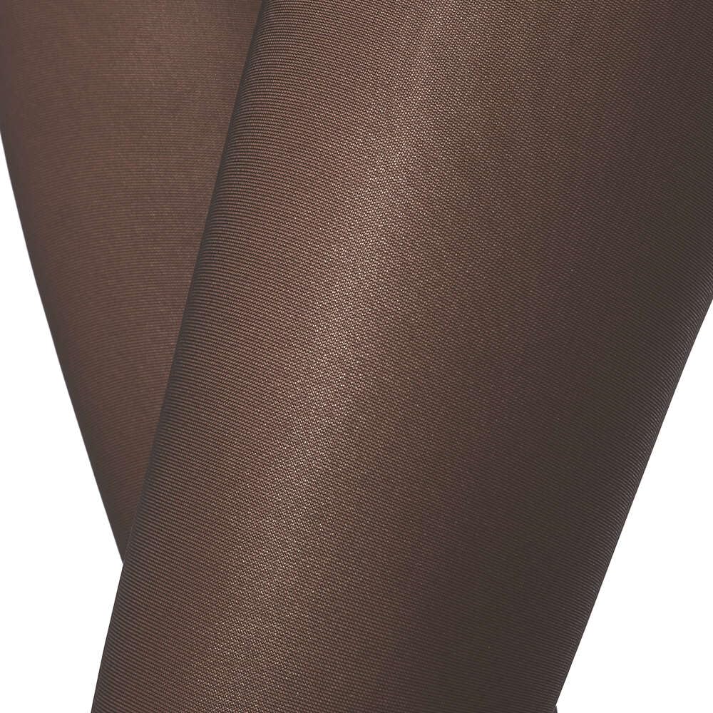 Solidea Naomi 140 Denier Compression Tights - Smoke Grey (Size 4-L) | Medical Support Stockings for Varicose Veins & Circulation | Perfect for Pregnancy, Travel & Post-Surgery Recovery