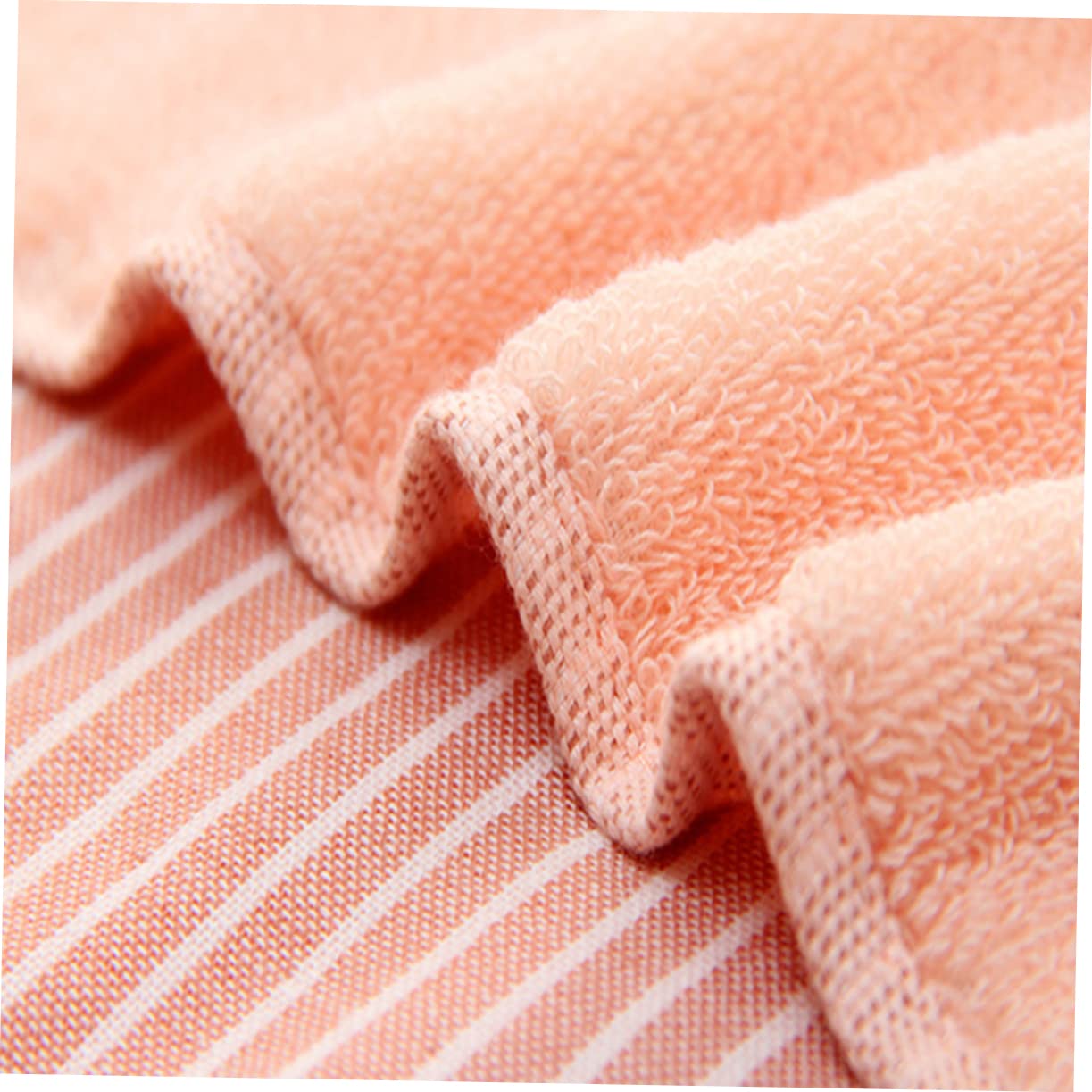 VOSAREA Cooling Mattress Pad & Washcloth Set - Soft Cotton Bath Towel, Face Towel, Hand Towel for Bathroom, Pool & Spa - Absorbent, Quick-Dry, Fuzzy Ball Design (Pink) - Perfect for Hot Weather, Gym, Travel & Beach Use