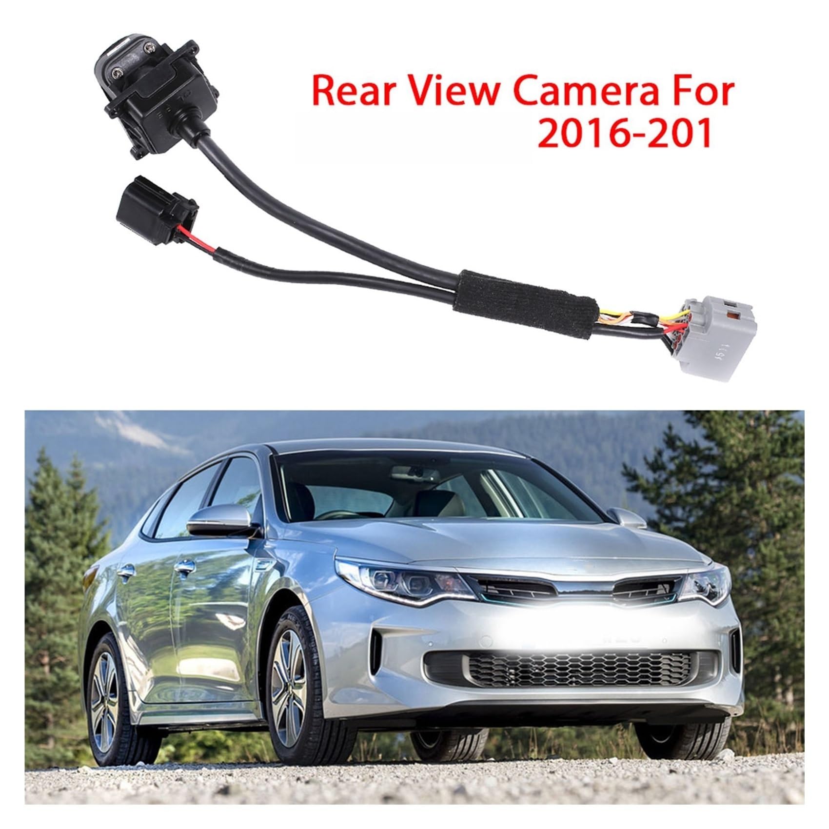 95760-D4000 HD Rear View Backup Camera for 2016-2018 Kia Optima | Night Vision, Waterproof, Easy Installation | Perfect for Parking, Reversing & Safety Monitoring
