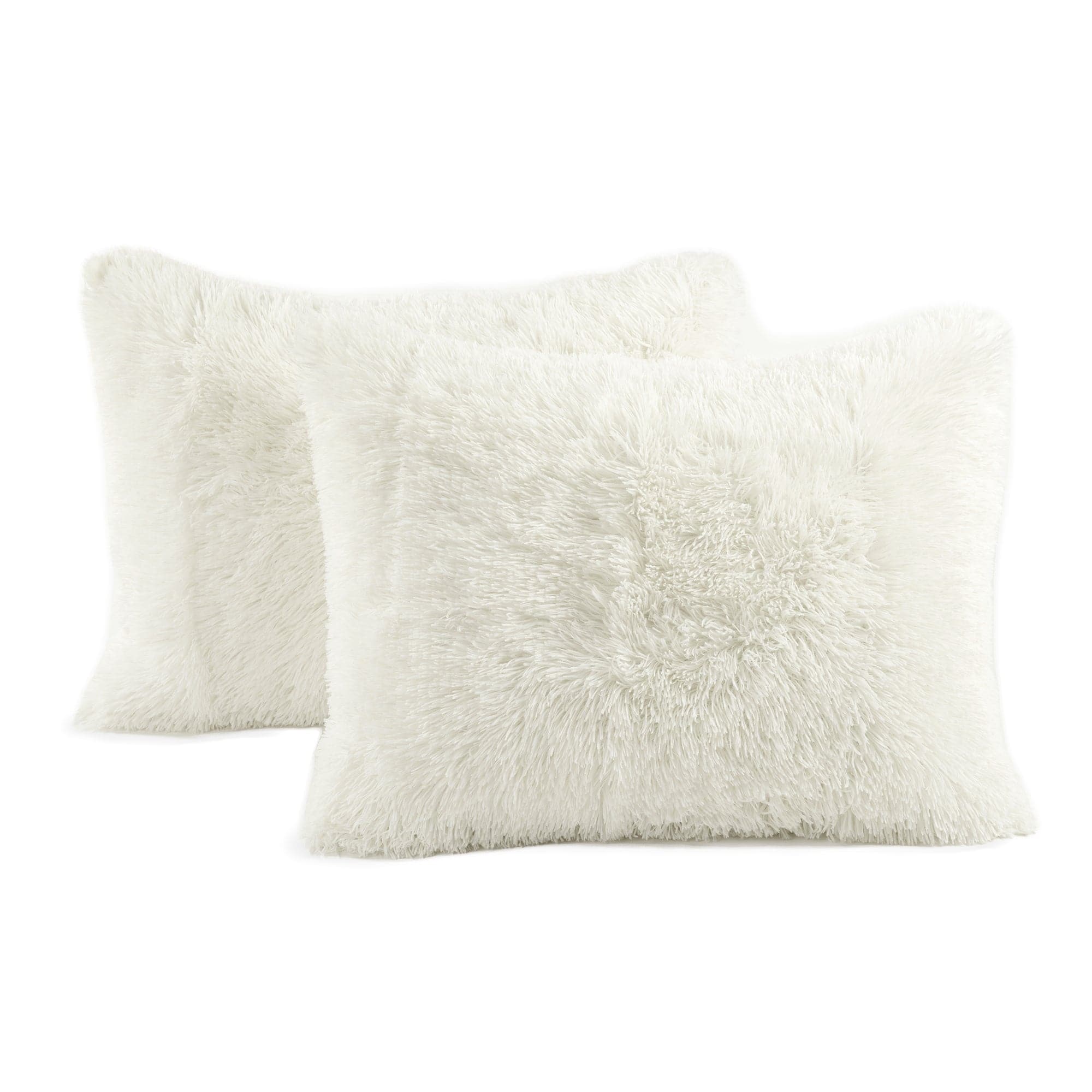 Emma Faux Fur Comforter Set - Soft & Luxurious Bedding Collection for Winter - Queen/King Size - Perfect for Cozy Bedrooms, Guest Rooms & Winter Home Decor