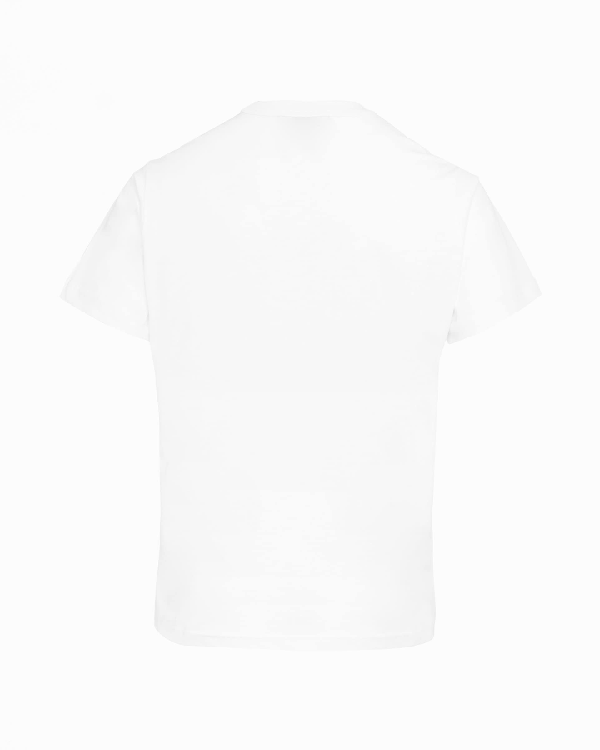 Versace Jeans Couture Men's White & Black Label Short Sleeve T-Shirt - Slim Fit Casual Cotton Tee for Everyday Wear | Perfect for Street Style, Summer Outfits & Lounge Wear (Size XS)