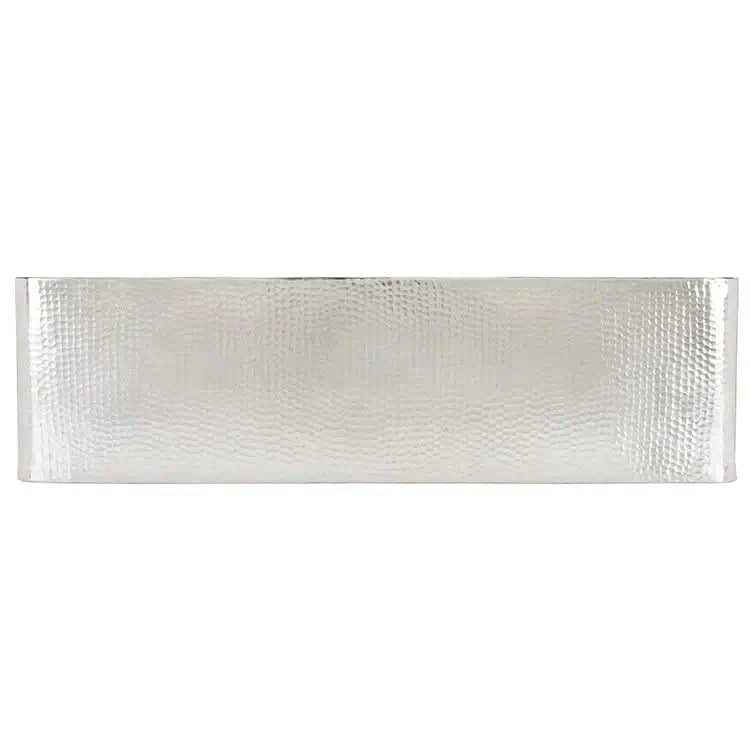 Thompson Quiroga 33-Inch Hammered Stainless Steel Farmhouse Kitchen Sink KSA 3322HSS - Perfect for Modern Farmhouse, Rustic & Country Style Kitchens