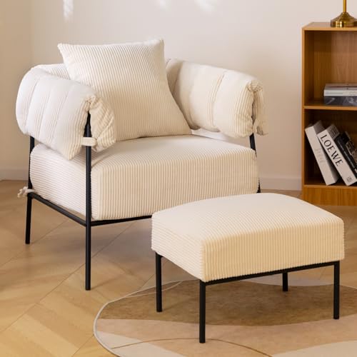 Beige Chair&stool