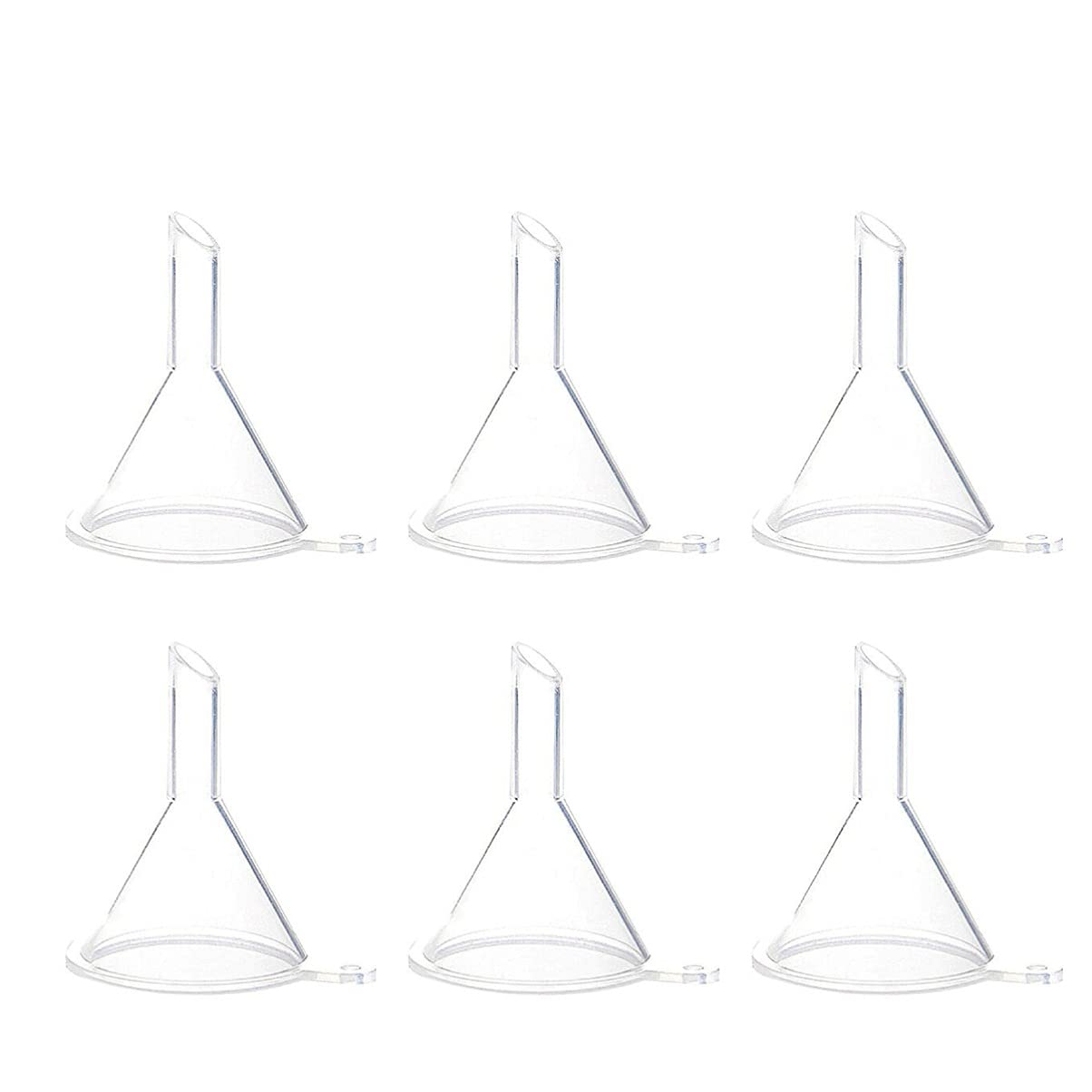 20 Pcs Mini Funnel Set - Small Plastic Funnels for Perfume, Essential Oils, Liquids - Perfect for Refilling Bottles, DIY Crafts & Kitchen Use