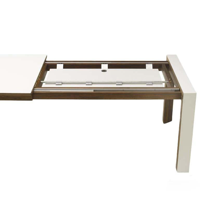 Nissen Gehl MDD GM7700 Dining Table - Modern Wooden Kitchen Table for 6-8 People - Perfect for Family Meals, Dinner Parties & Small Gatherings
