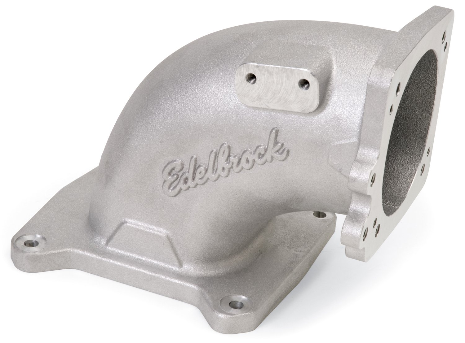 Edelbrock 3815 EFI Intake Elbow - High Performance Aluminum Intake Manifold Adapter for Fuel Injection Systems - Perfect for Car Engine Upgrades & Performance Tuning