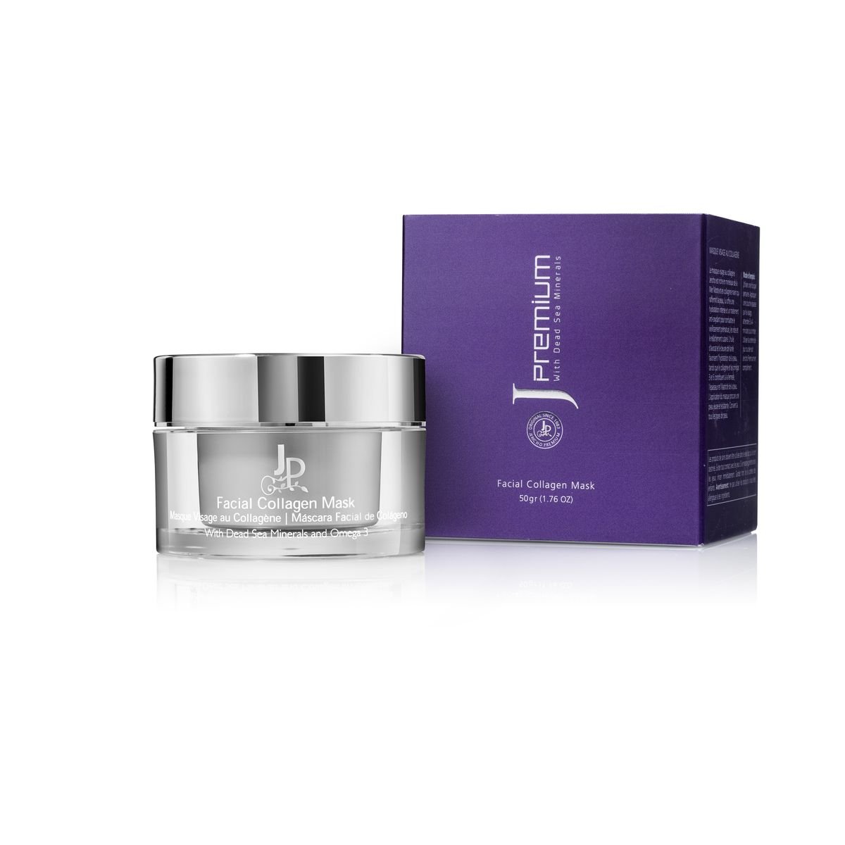 Jericho Premium Facial Collagen Mask - Hydrating & Anti-Aging Sheet Mask for Glowing Skin | Perfect for Spa Night, Self-Care Routine & Special Occasions