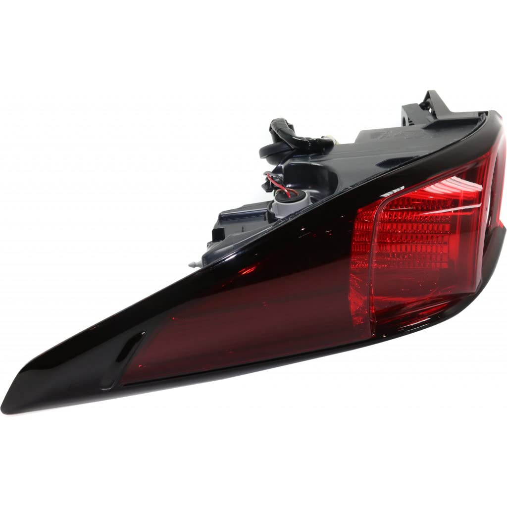 2017-2021 Mazda CX-5 Passenger Side Tail Light Assembly - CAPA Certified Replacement for MA2805125/MA2805125C (Part# 191275487808, KB8A51150D) | Durable Outer Taillight for Night Driving & Enhanced Safety