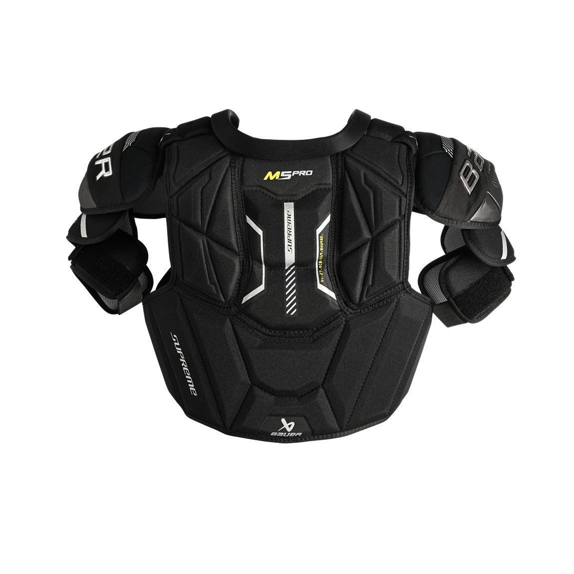 Bauer Supreme M5 Pro Senior Hockey Shoulder Pads - Premium Protection for Ice Hockey Players & Goalies - Perfect for Games, Practice & Training